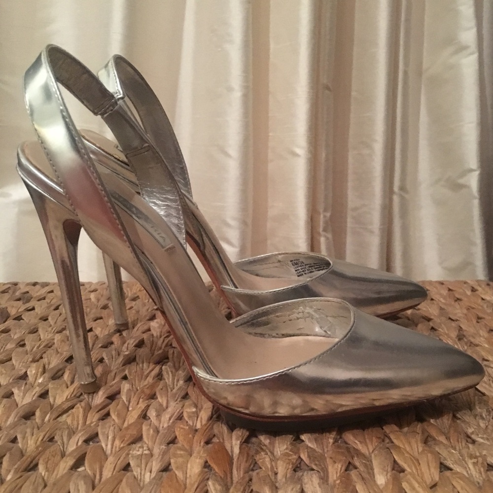BCBGMaxAzria - KODA Slingback Pump (Silver) - Picture 3 of 7